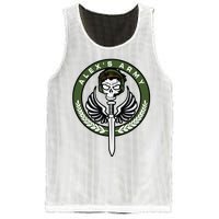 Alexs Army Mesh Reversible Basketball Jersey Tank