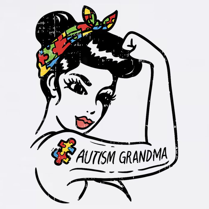 Autism   Autistic Awareness Puzzle Grandma Cool Comfort Performance Bucket Hat