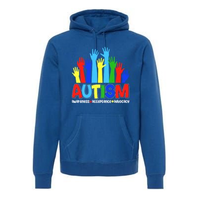 April Autism Awareness Month Acceptance Gift Premium Hoodie