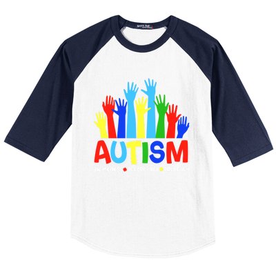 April Autism Awareness Month Acceptance Gift Baseball Sleeve Shirt