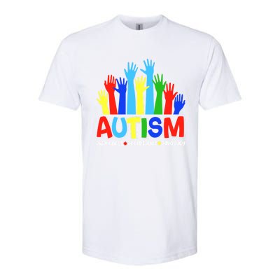 April Autism Awareness Month Acceptance Gift Softstyle CVC T-Shirt