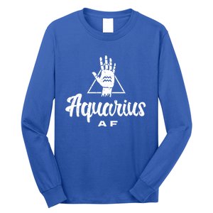 Aquarius Af / Aquarius Birthday Month Astrology And Zodiac Gift Long Sleeve Shirt