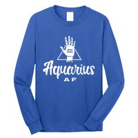 Aquarius Af / Aquarius Birthday Month Astrology And Zodiac Gift Long Sleeve Shirt