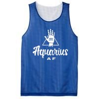 Aquarius Af / Aquarius Birthday Month Astrology And Zodiac Gift Mesh Reversible Basketball Jersey Tank