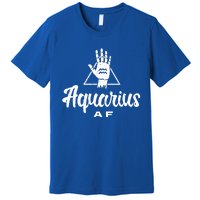 Aquarius Af / Aquarius Birthday Month Astrology And Zodiac Gift Premium T-Shirt