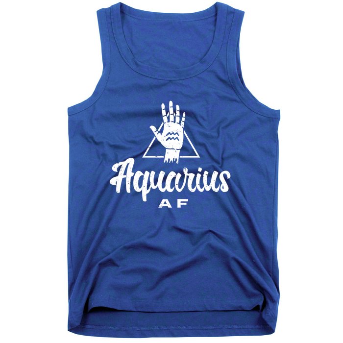 Aquarius Af / Aquarius Birthday Month Astrology And Zodiac Gift Tank Top