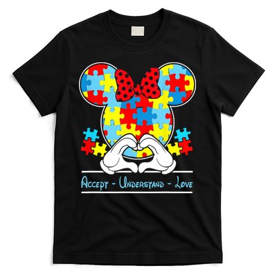 Autism Awareness Autism Mouse Autism T-Shirt