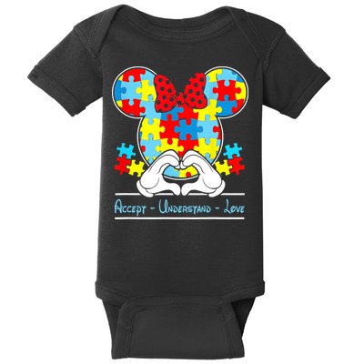 Autism Awareness Autism Mouse Autism Baby Bodysuit