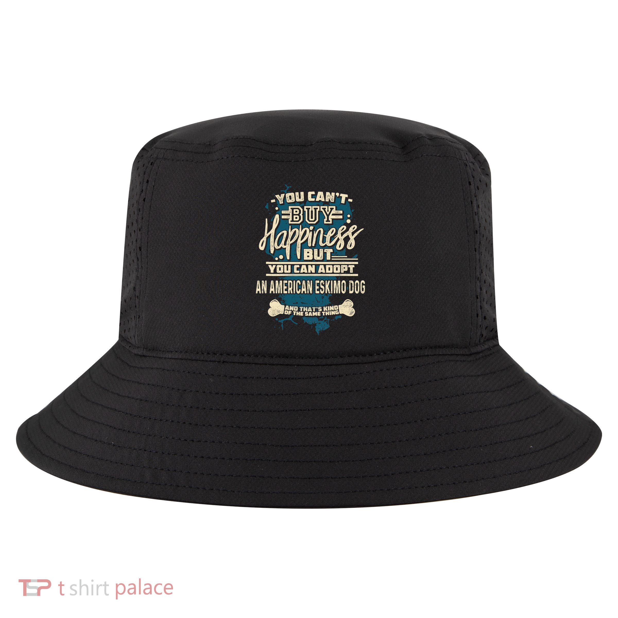 Adopt An American Eskimo Dog Rescue Dog Cool Comfort Performance Bucket Hat