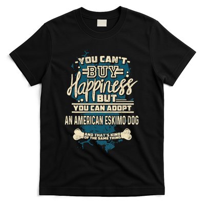 Adopt An American Eskimo Dog Rescue Dog T-Shirt