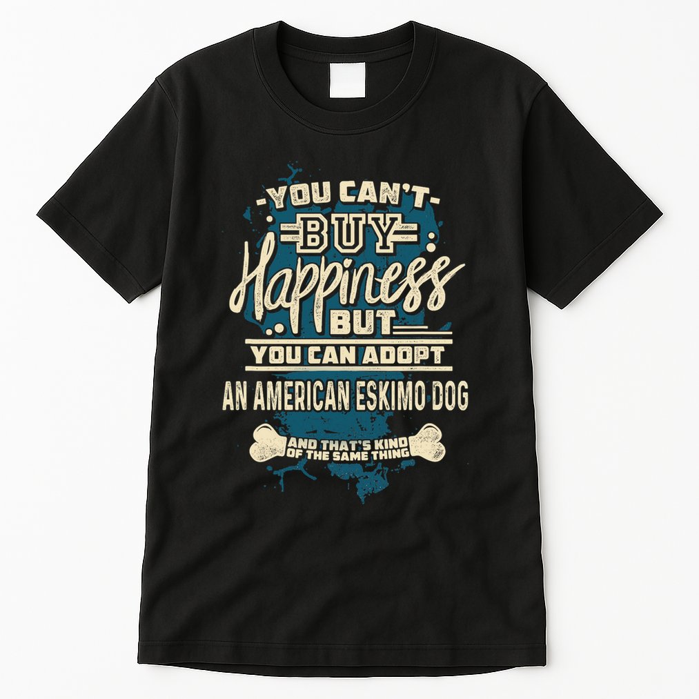 Adopt An American Eskimo Dog Rescue Dog Tall T-Shirt
