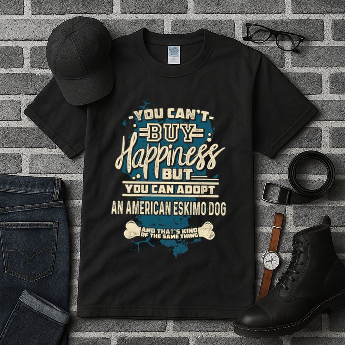 Adopt An American Eskimo Dog Rescue Dog Tall T-Shirt
