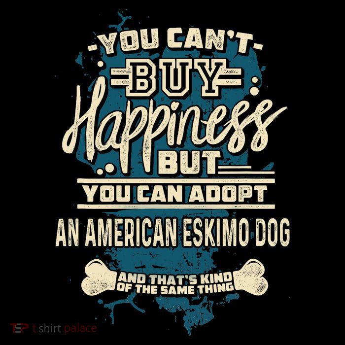Adopt An American Eskimo Dog Rescue Dog Button