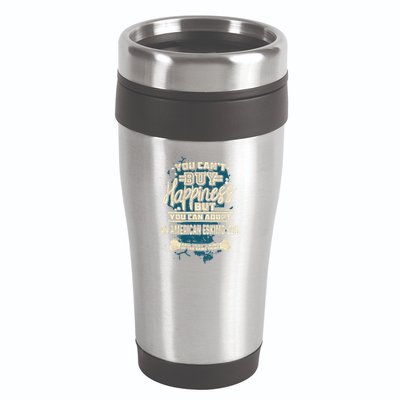 Adopt An American Eskimo Dog Rescue Dog 16oz Travel Tumbler