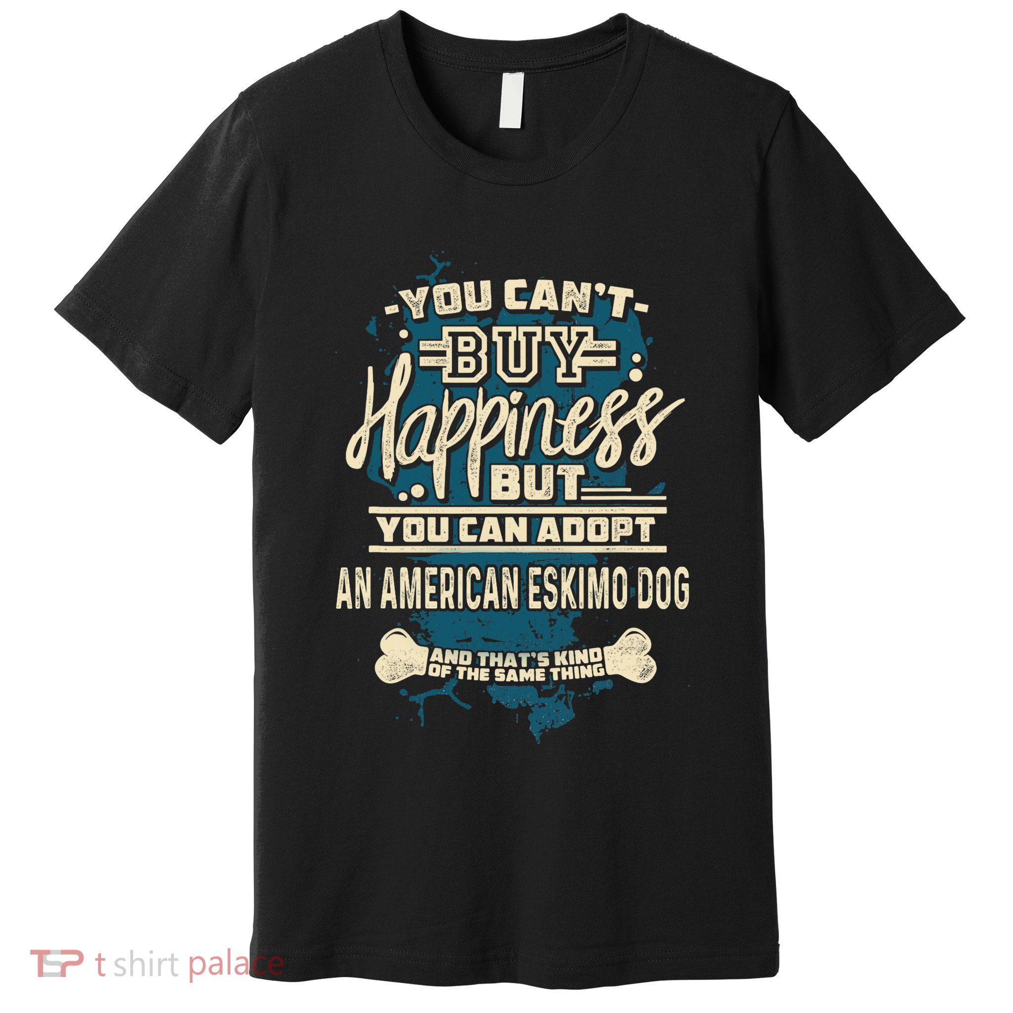 Adopt An American Eskimo Dog Rescue Dog Premium T-Shirt