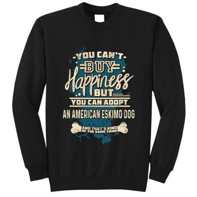 Adopt An American Eskimo Dog Rescue Dog Tall Sweatshirt