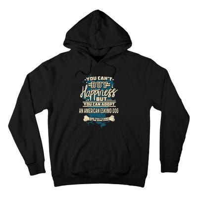 Adopt An American Eskimo Dog Rescue Dog Tall Hoodie