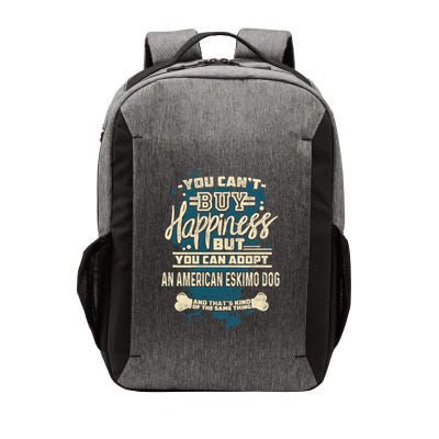 Adopt An American Eskimo Dog Rescue Dog Vector Backpack