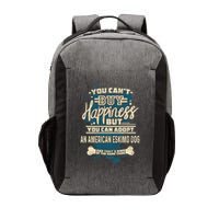 Adopt An American Eskimo Dog Rescue Dog Vector Backpack