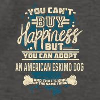 Adopt An American Eskimo Dog Rescue Dog Vector Backpack