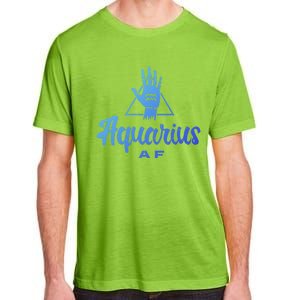 Aquarius Af / Aquarius Birthday Month Astrology And Zodiac Gift Adult ChromaSoft Performance T-Shirt