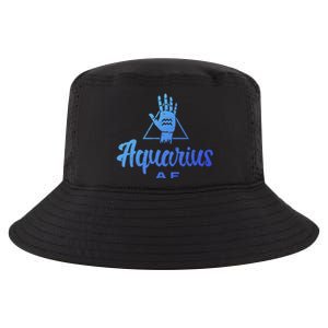 Aquarius Af / Aquarius Birthday Month Astrology And Zodiac Gift Cool Comfort Performance Bucket Hat