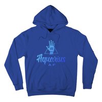 Aquarius Af / Aquarius Birthday Month Astrology And Zodiac Gift Hoodie