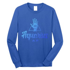 Aquarius Af / Aquarius Birthday Month Astrology And Zodiac Gift Long Sleeve Shirt