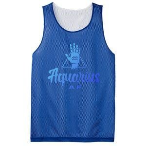 Aquarius Af / Aquarius Birthday Month Astrology And Zodiac Gift Mesh Reversible Basketball Jersey Tank