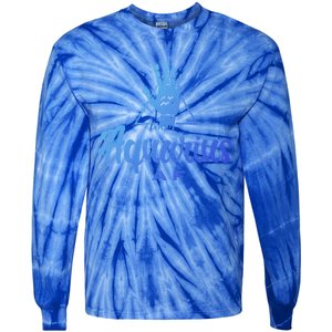 Aquarius Af / Aquarius Birthday Month Astrology And Zodiac Gift Tie-Dye Long Sleeve Shirt