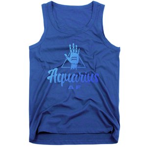 Aquarius Af / Aquarius Birthday Month Astrology And Zodiac Gift Tank Top