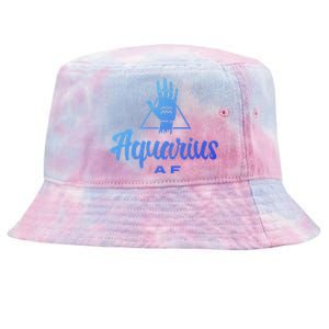 Aquarius Af / Aquarius Birthday Month Astrology And Zodiac Gift Tie-Dyed Bucket Hat