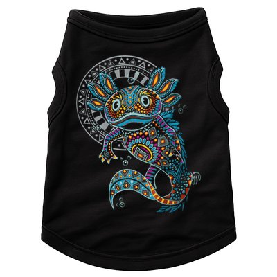 Axolotl Art Aztec Mexico Mexican Doggie Tank