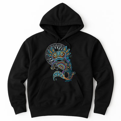 Axolotl Art Aztec Mexico Mexican Hoodie