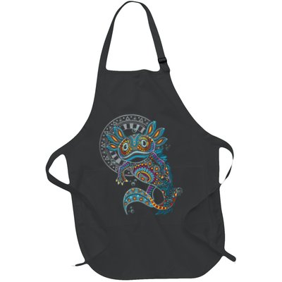 Axolotl Art Aztec Mexico Mexican Apron