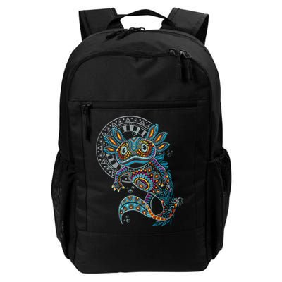 Axolotl Art Aztec Mexico Mexican Backpack