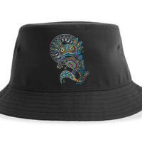 Axolotl Art Aztec Mexico Mexican Sustainable Bucket Hat