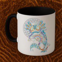 Axolotl Art Aztec Mexico Mexican Mug
