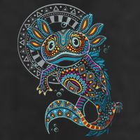 Axolotl Art Aztec Mexico Mexican 11oz C Handle Ceramic Mug