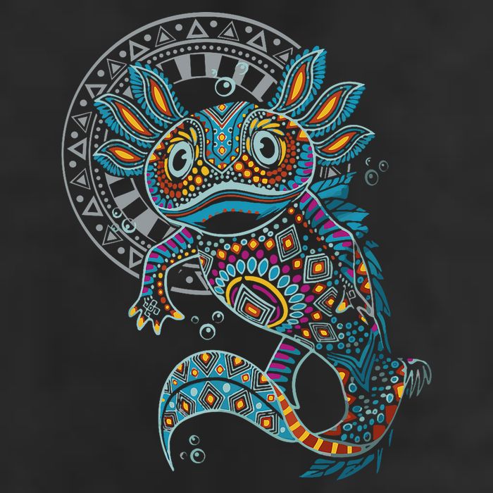 Axolotl Art Aztec Mexico Mexican 11oz C Handle Ceramic Mug