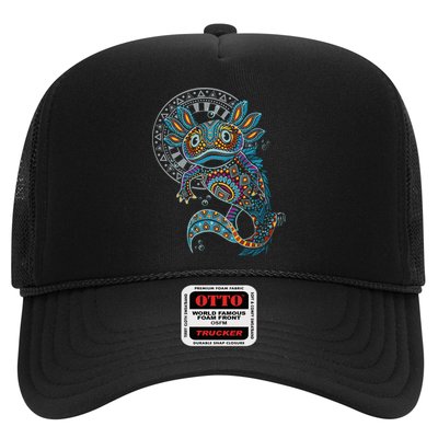 Axolotl Art Aztec Mexico Mexican Hat
