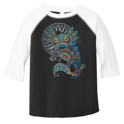 Axolotl Art Aztec Mexico Mexican Toddler Fine Jersey T-Shirt