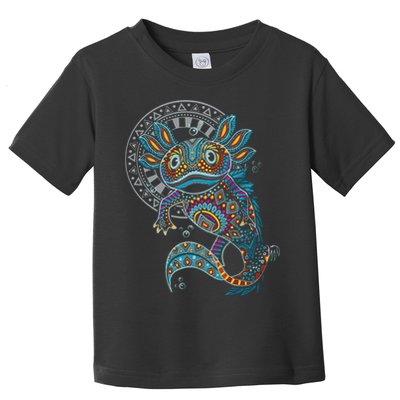 Axolotl Art Aztec Mexico Mexican Toddler T-Shirt