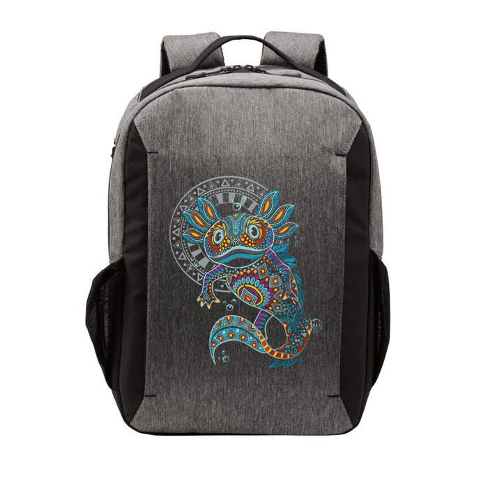 Axolotl Art Aztec Mexico Mexican Vector Backpack