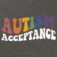 Autism Awareness Acceptance Retro Cotton Canvas Backpack