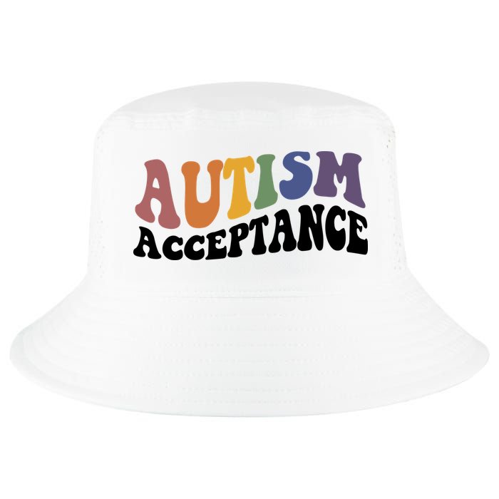Autism Awareness Acceptance Retro Cool Comfort Performance Bucket Hat