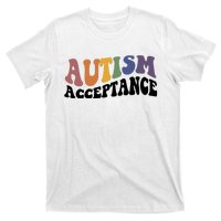 Autism Awareness Acceptance Retro T-Shirt