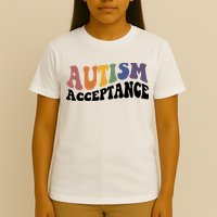 Autism Awareness Acceptance Retro T-Shirt