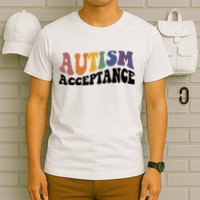 Autism Awareness Acceptance Retro T-Shirt