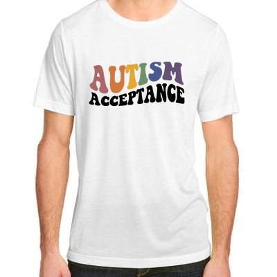 Autism Awareness Acceptance Retro Adult ChromaSoft Performance T-Shirt